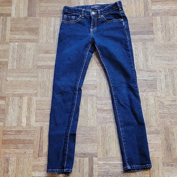 Silver Amy Jeggings Denim Jeans Size 14 - Picture 1 of 9